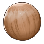 Oak Wooden Ball